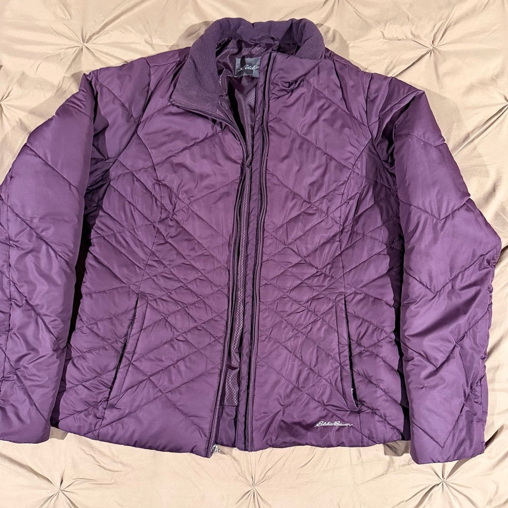 Eddie Bauer Women's Violet Puffer Jacket